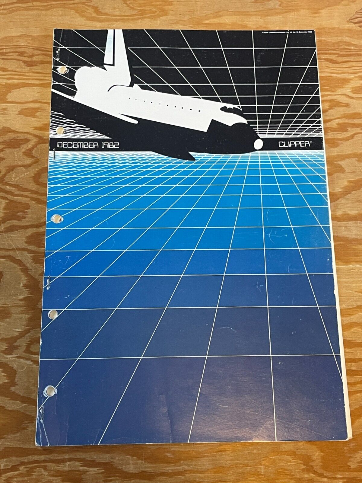 Clipper Creative Art Dec 1982 VTG Commercial Clip Art Book Dynamic Graphics