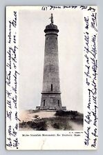 South Duxbury MA-Massachusetts, Myles Standish Monument Antique Vintage Postcard picture